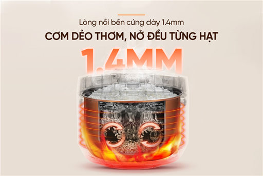 Nồi cơm điện 2.2L Sunhouse SHD8670