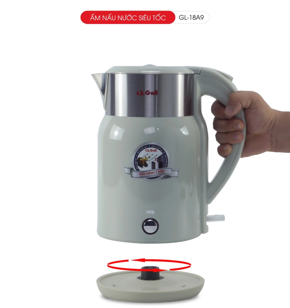 Ấm siêu tốc Gali GL-18A9