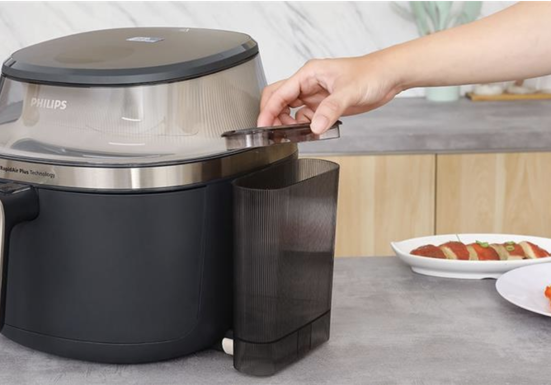 Nồi Chiên Không Dầu Kết Hợp Hấp Philips NA543/00