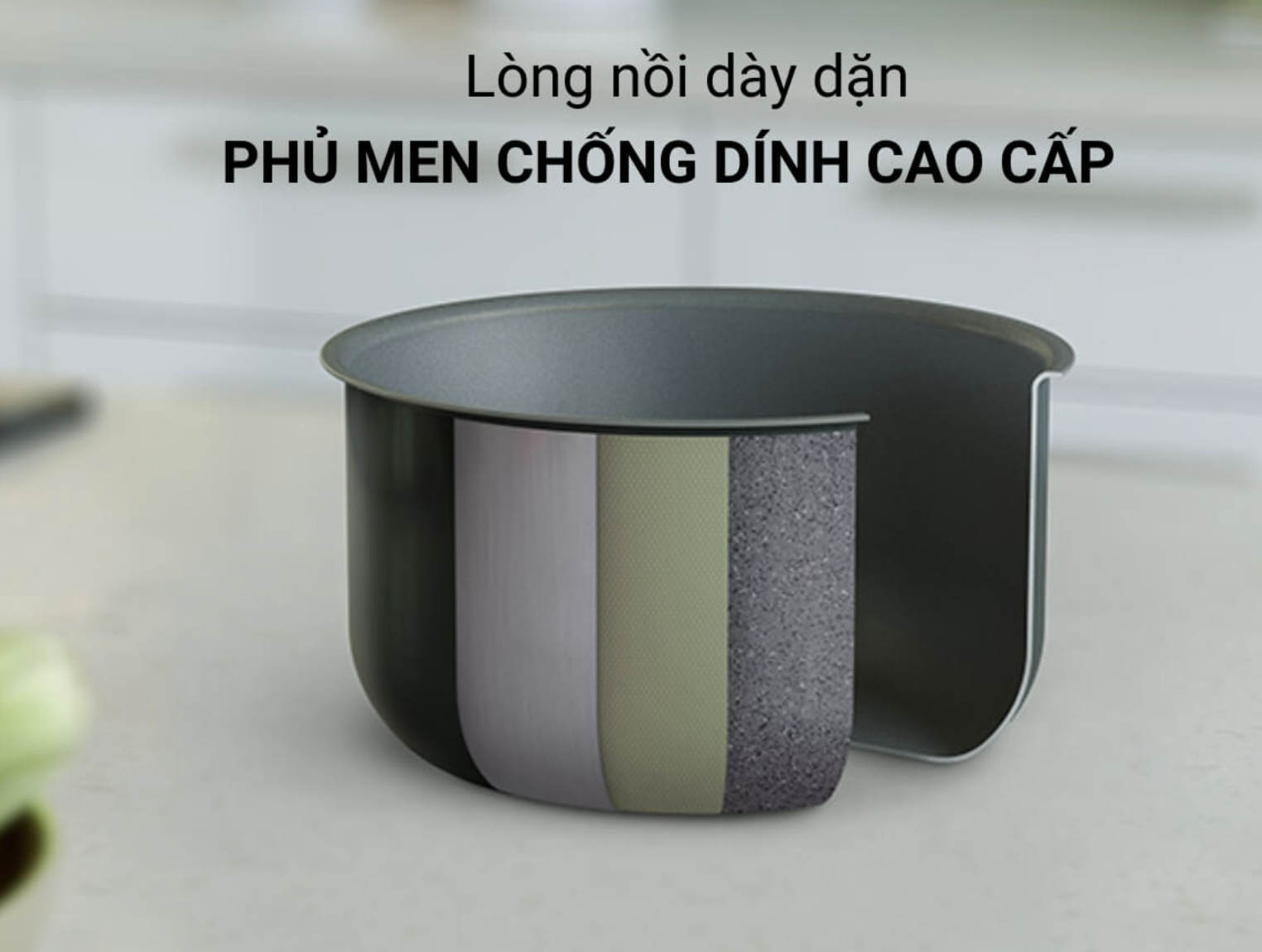 Nồi Cơm Điện Tử Mini Philips HD3170/66