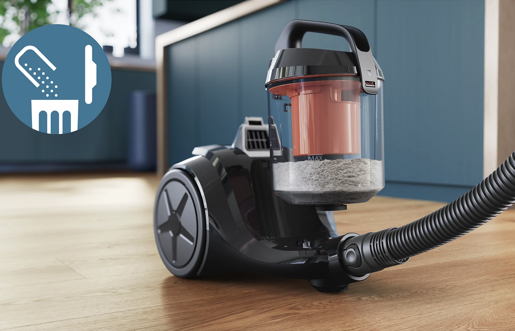Máy Hút Bụi Dạng Hộp Không Túi Philips Series 1000 XB1012/10