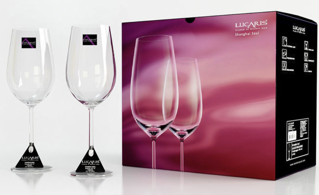 Ly Rượu Vang Cao Cấp Lucaris Shanghai Soul Chardonnay 1LS03CD14E