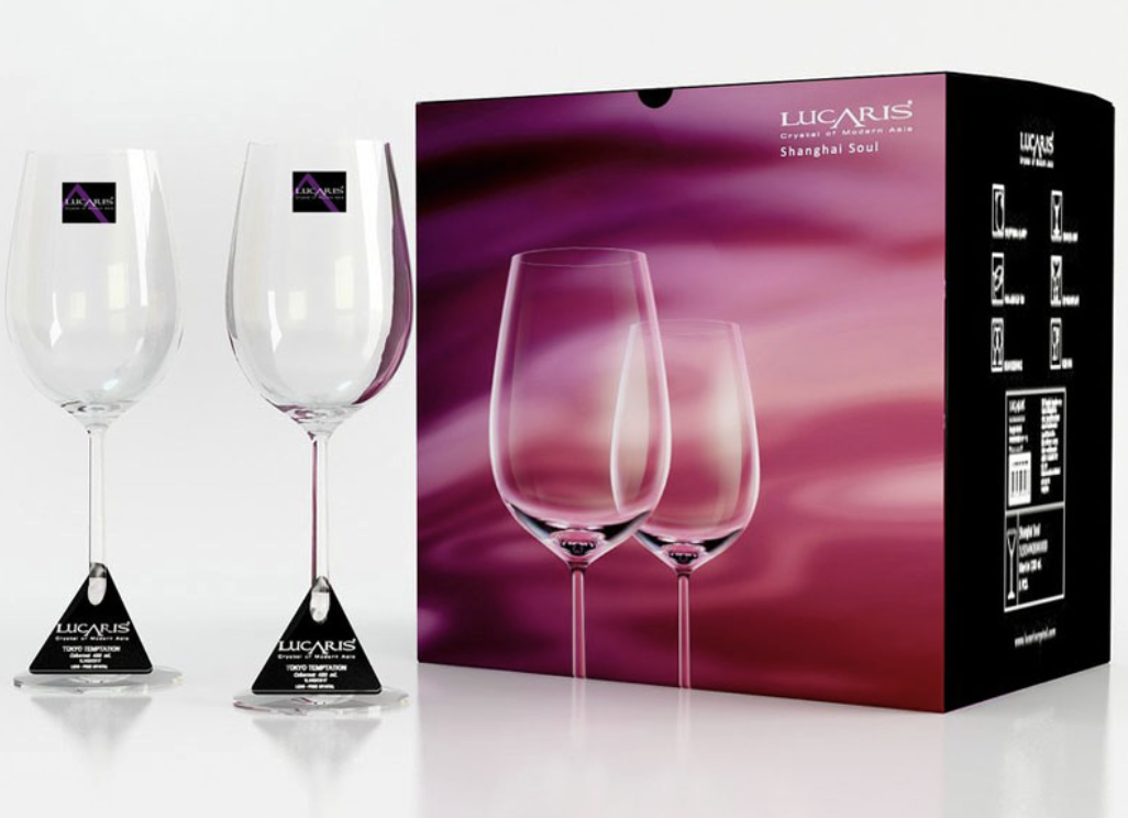Ly Rượu Vang Cao Cấp Lucaris Shanghai Soul Beaujolais 1LS03BJ18E