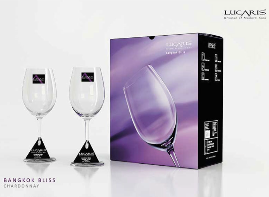 Ly Rượu Vang Cao Cấp Lucaris Lavish Chardonnay LS16CD14