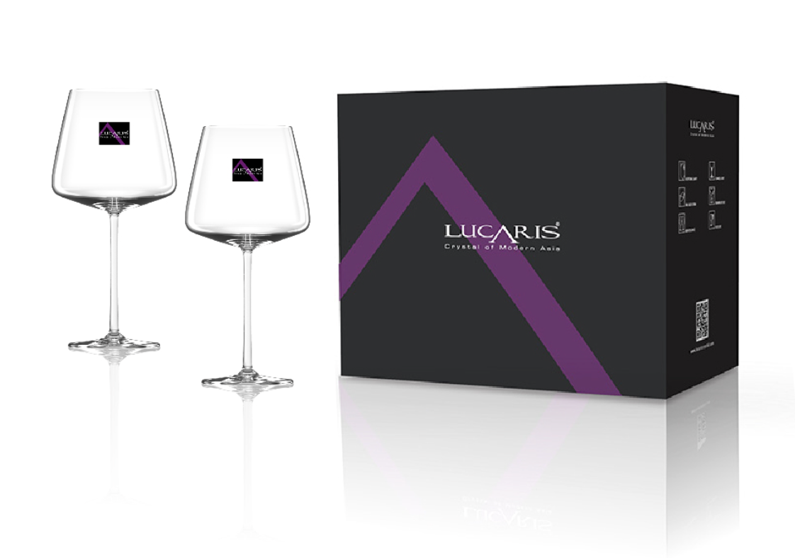 Ly Rượu Vang Cao Cấp Lucaris Muse Burgundy S21BG28