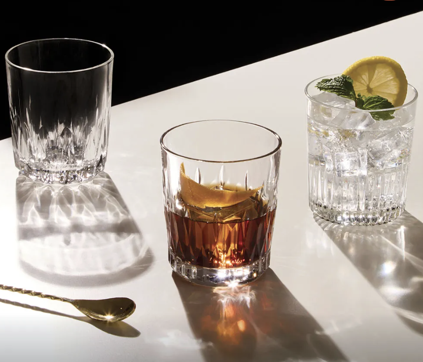 Ly Rượu Whisky Cao Cấp Lucaris Pavilion Radiant Double Rock 1LP22DR12