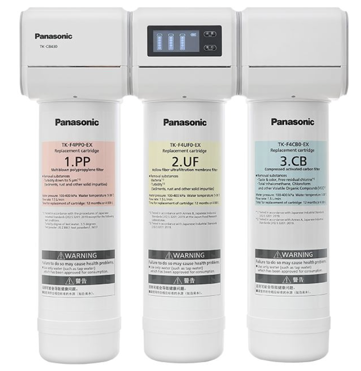 Máy Lọc Nước Siêu Lọc UF Âm Tủ Panasonic TK-CB430-ZEX