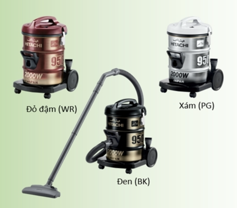 Máy Hút Bụi Công Nghiệp Hitachi CV-950F 24CV BK
