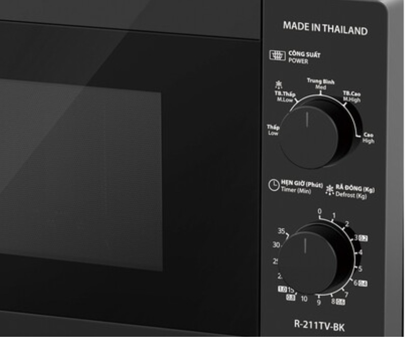 Lò vi sóng Sharp 21 lít R-211TV-BK