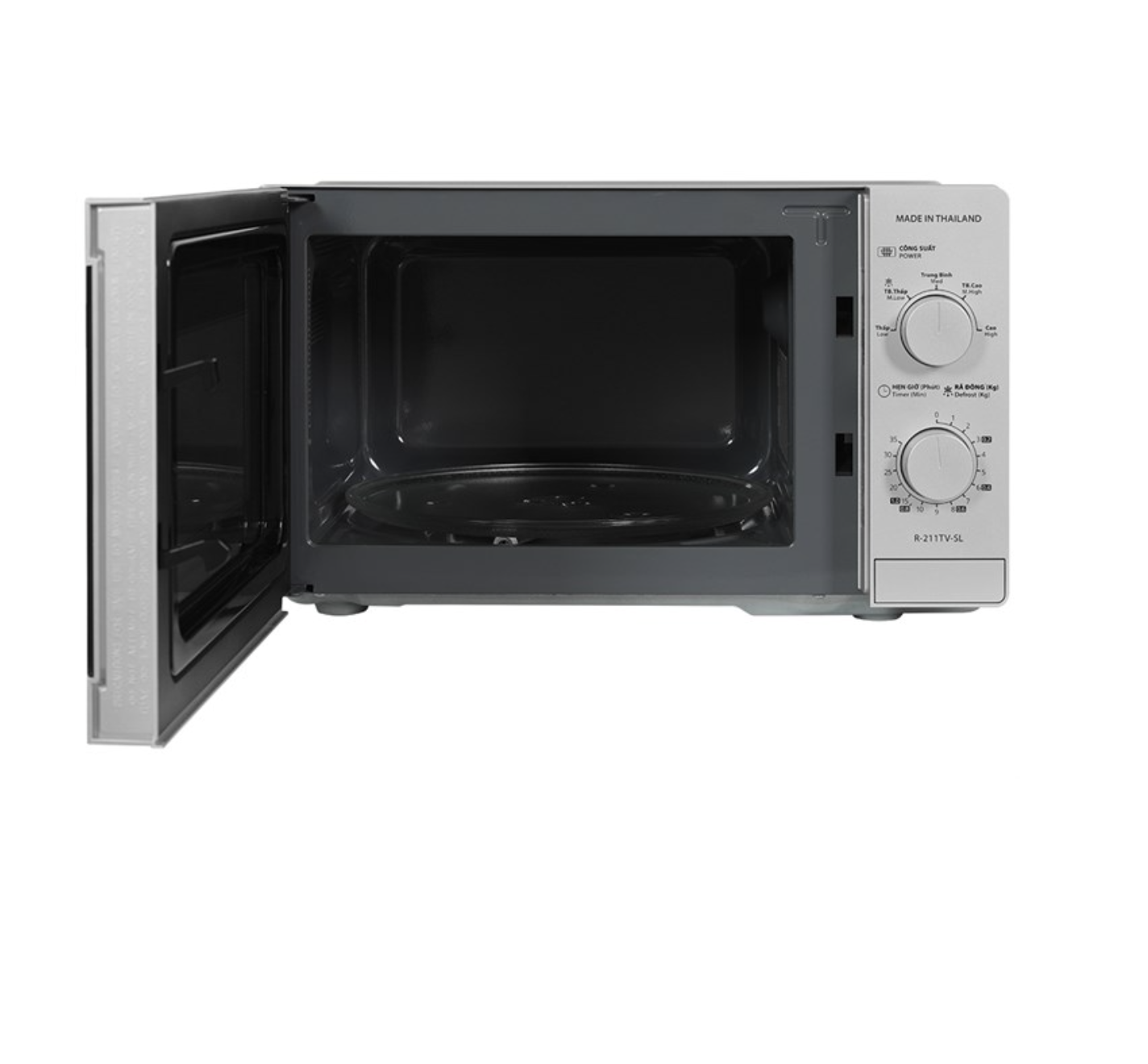 Lò Vi Sóng Sharp R-211TV-SL 21 Lít 800W