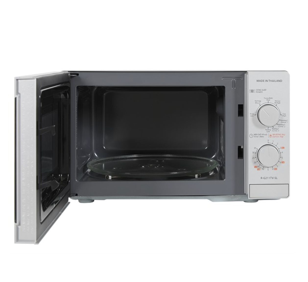 Lò Vi Sóng Có Nướng Sharp R-G211TV-SL 21 Lít