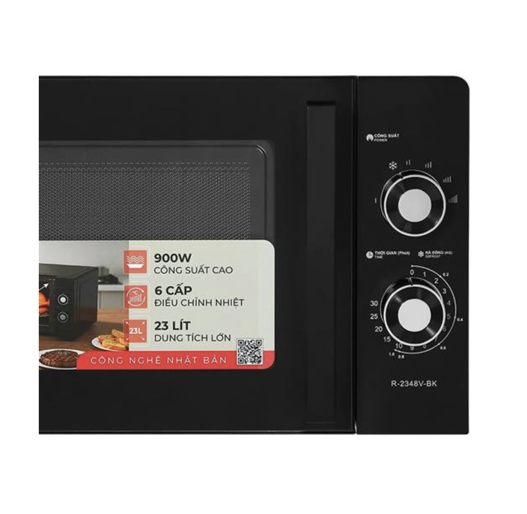 Lò Vi Sóng Sharp R-2348V-BK 23 Lít 900W