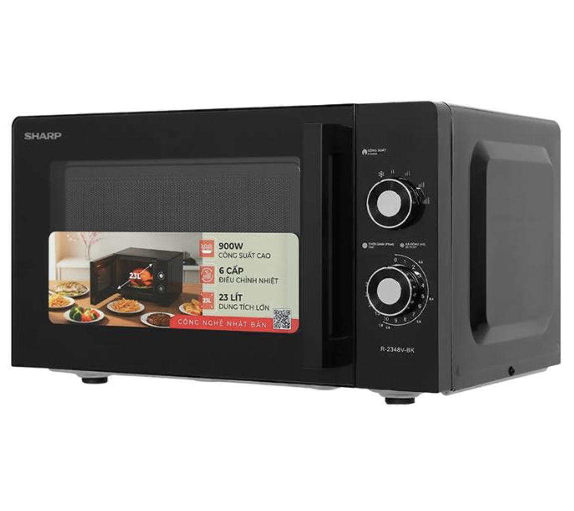 Lò Vi Sóng Sharp R-2348V-BK 23 Lít 900W