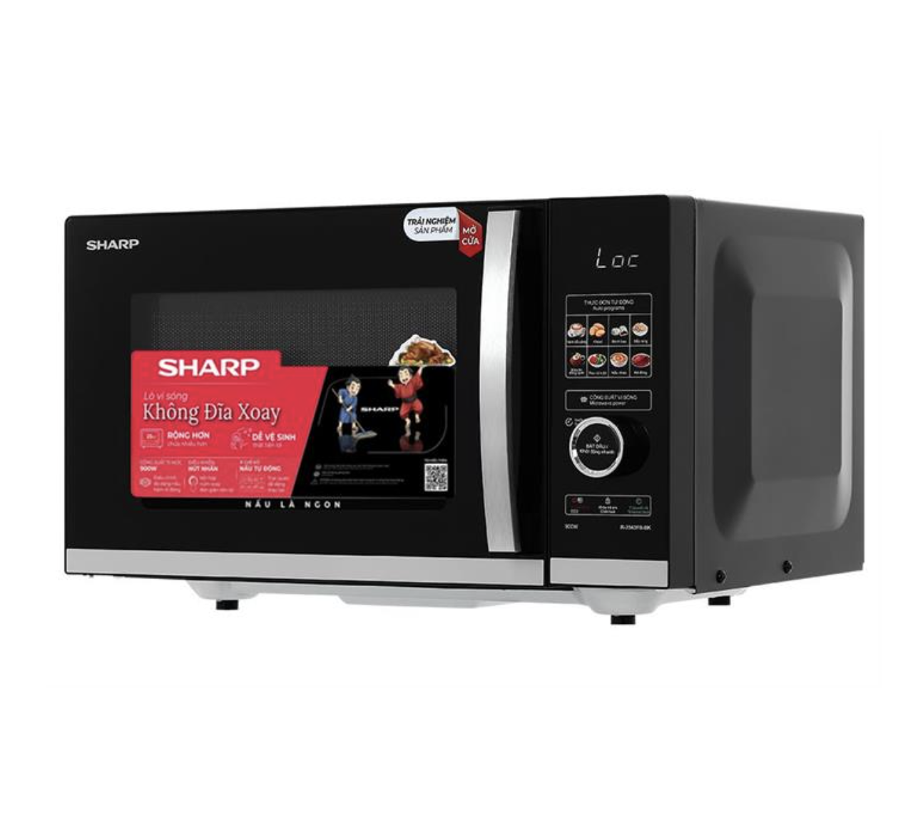 Lò Vi Sóng Điện Tử Sharp R-2343FB-BK