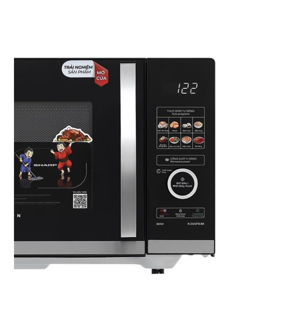 Lò Vi Sóng Điện Tử Sharp R-2343FB-BK