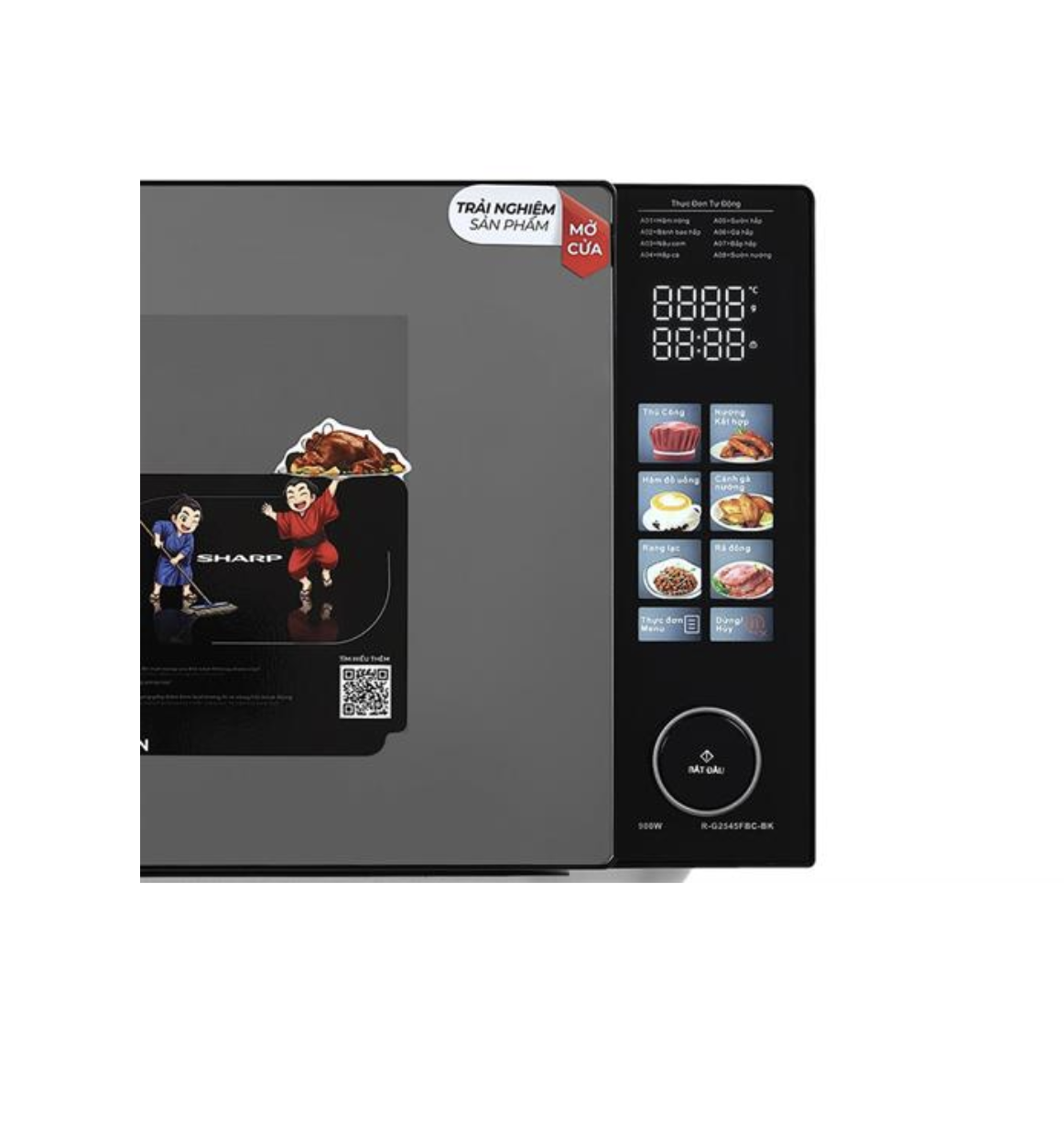 Lò Vi Sóng Điện Tử Sharp R-G2545FBC-BK