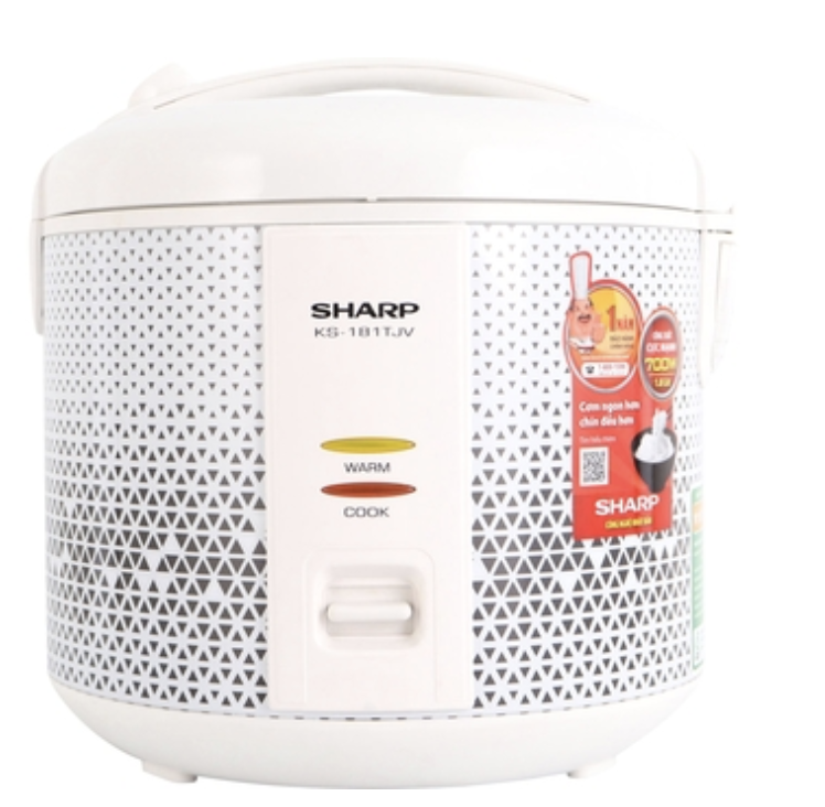 Nồi Cơm Điện Sharp KS-181TJV 1.8 Lít