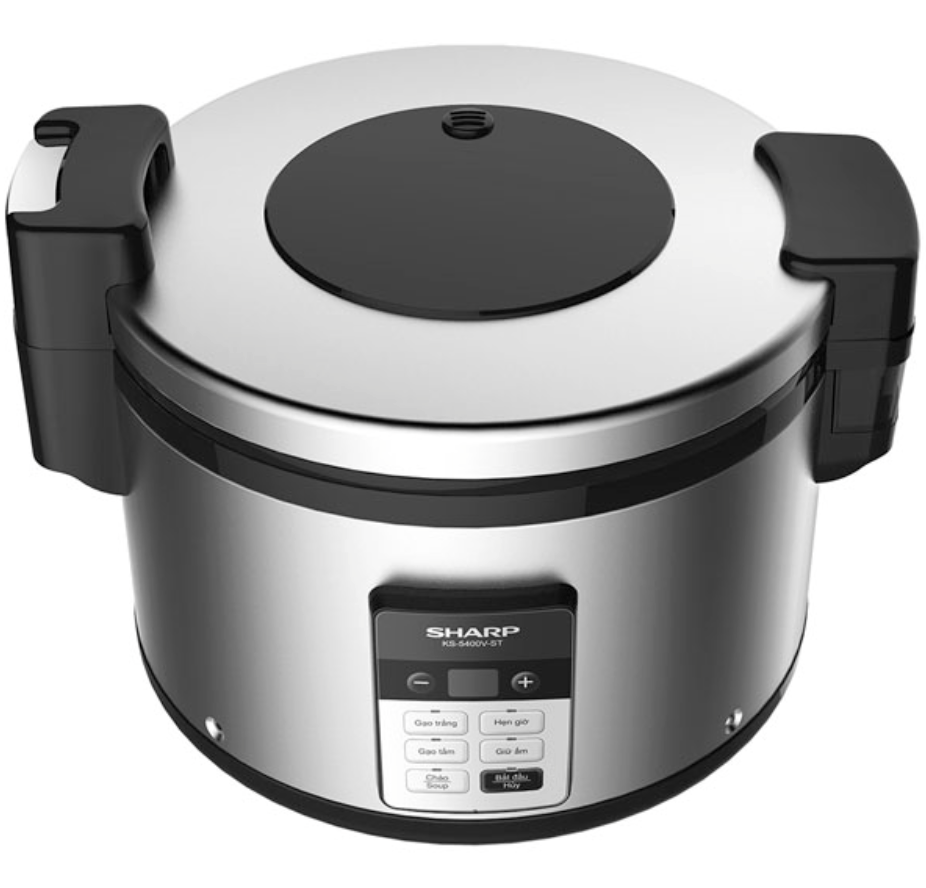 Nồi Cơm Điện Công Nghiệp Sharp KS-5400V-ST 5.4 Lít