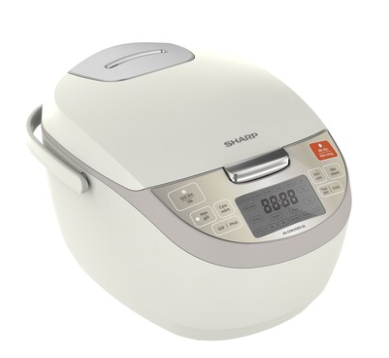 Nồi Cơm Điện Tử Sharp KS-COM193EV-GL 1.8 Lít