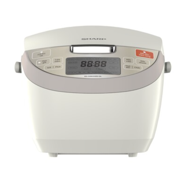 Nồi Cơm Điện Tử Sharp KS-COM193EV-GL 1.8 Lít