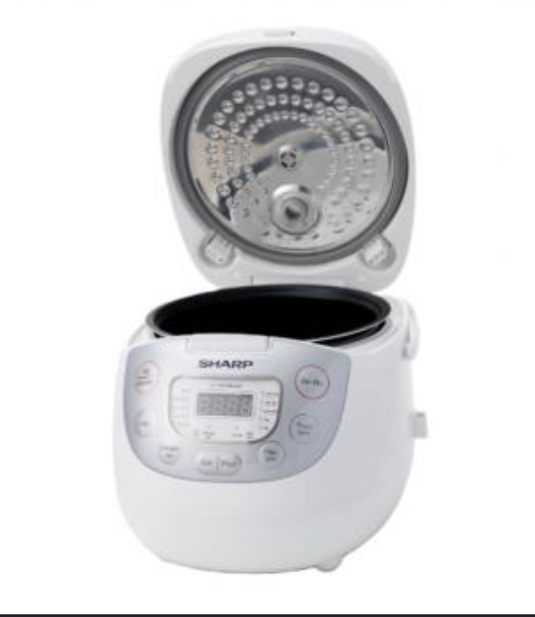 Nồi Cơm Điện Tử Sharp KS-COM195HV-WH 1.8 Lít