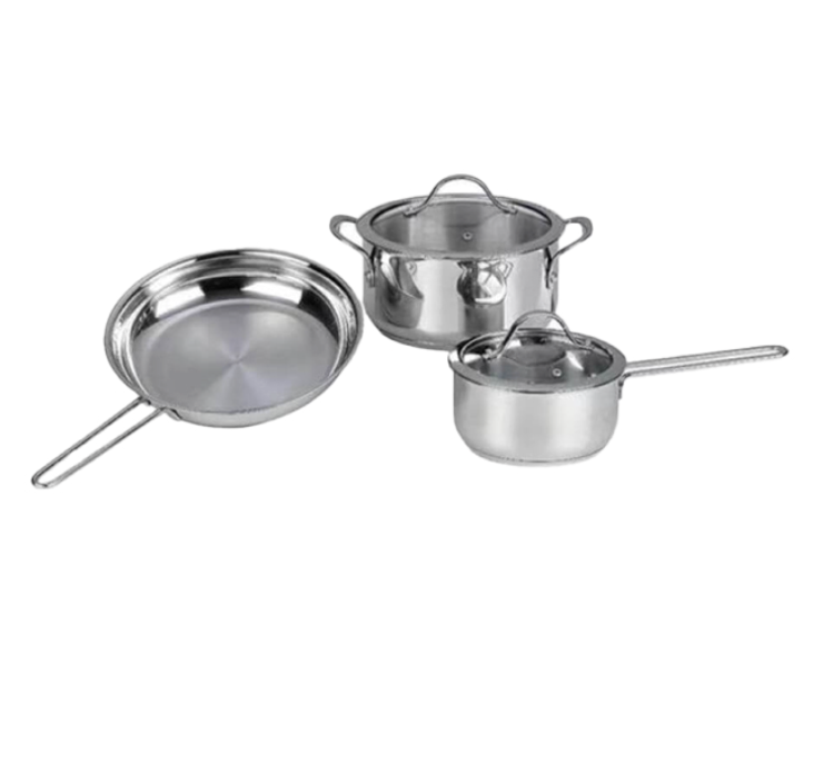 Bộ Nồi Chảo Inox 304 KAFF KF-ST05304 3 Món 5