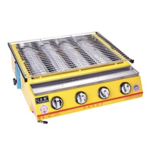Bếp Nướng Gas Hồng Ngoại 4 Đầu Đốt HS-D4T