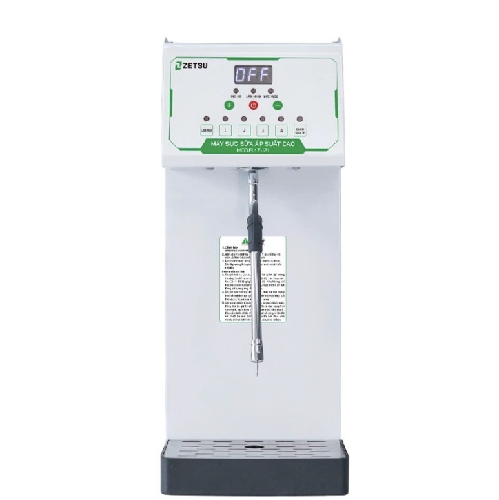 Máy Sục Sữa Áp Suất Cao Zetsu ZT-121