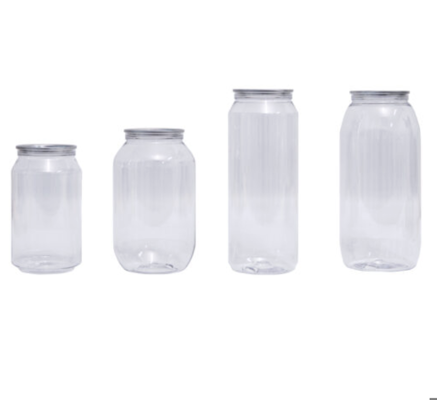 Lon nhựa PET nắp nhôm xé Unibar 500ml Dáng Mập