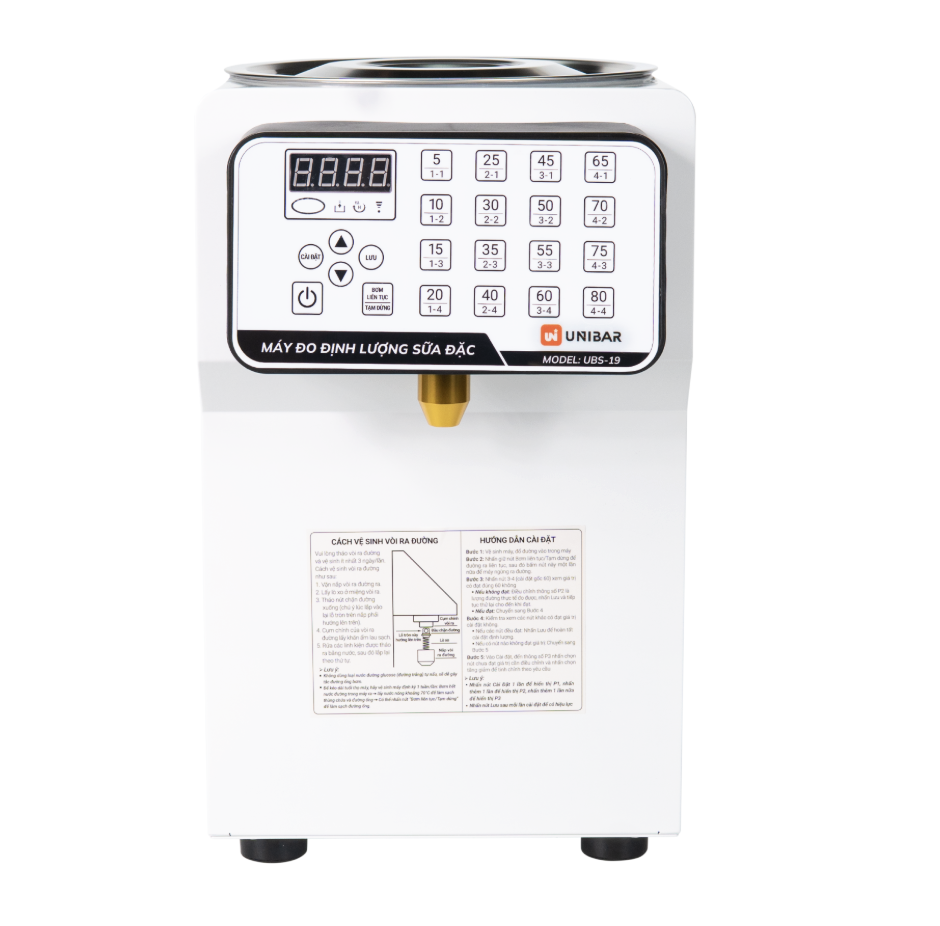 Máy đo định lượng sữa đặc Unibar UBS-19