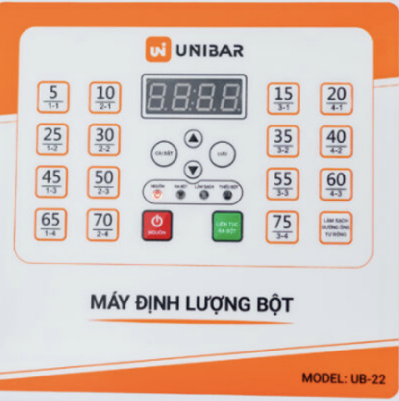 Máy định lượng bột Unibar UB-22 (UBSK-22)