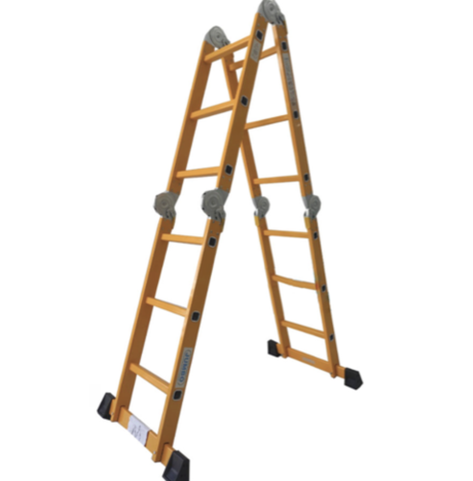 Thang nhôm gấp 4 đoạn Jumbo B303