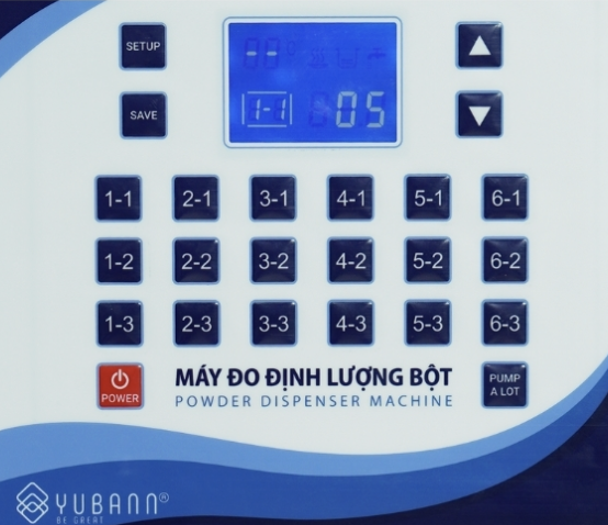 Máy định lượng bột Yubann YB-PD35L