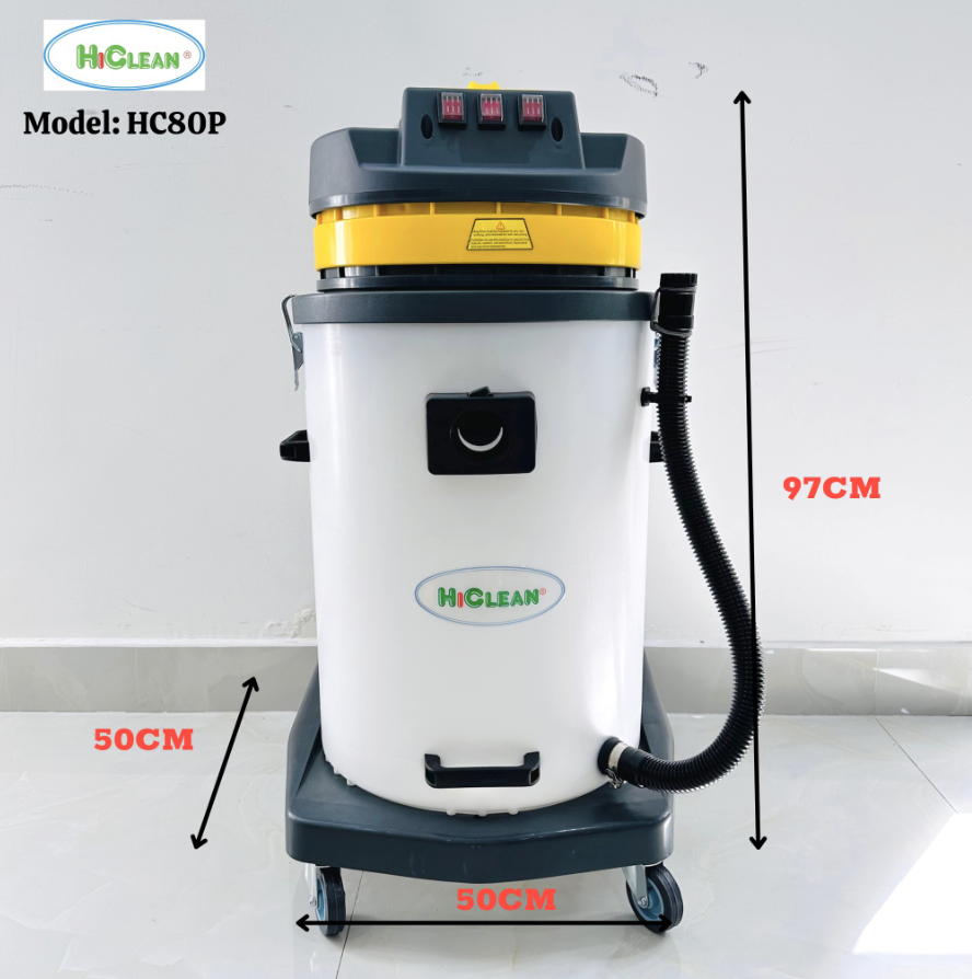 Máy hút bụi công nghiệp HiClean HC80P