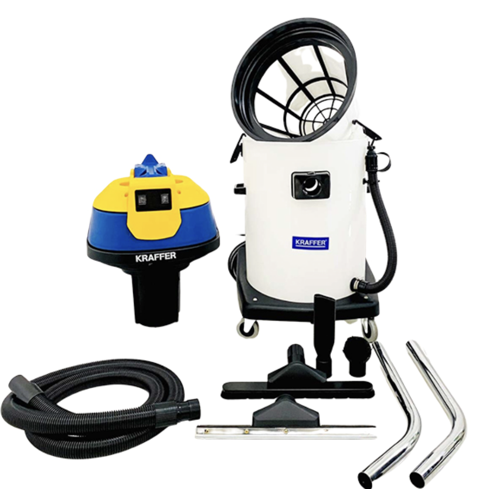 Máy hút bụi công nghiệp KRAFFER Model KF270P (02 Motor)