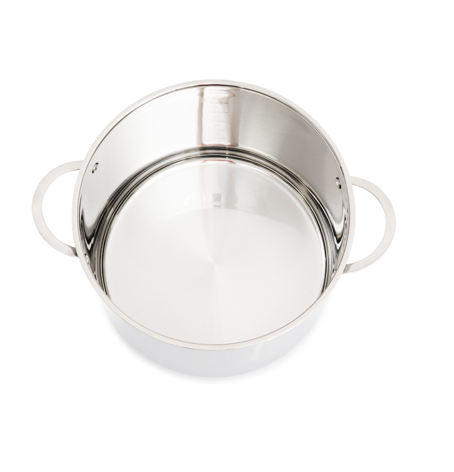 Nồi luộc gà Inox 5 lớp đáy kèm xửng Kalpen L30Pro