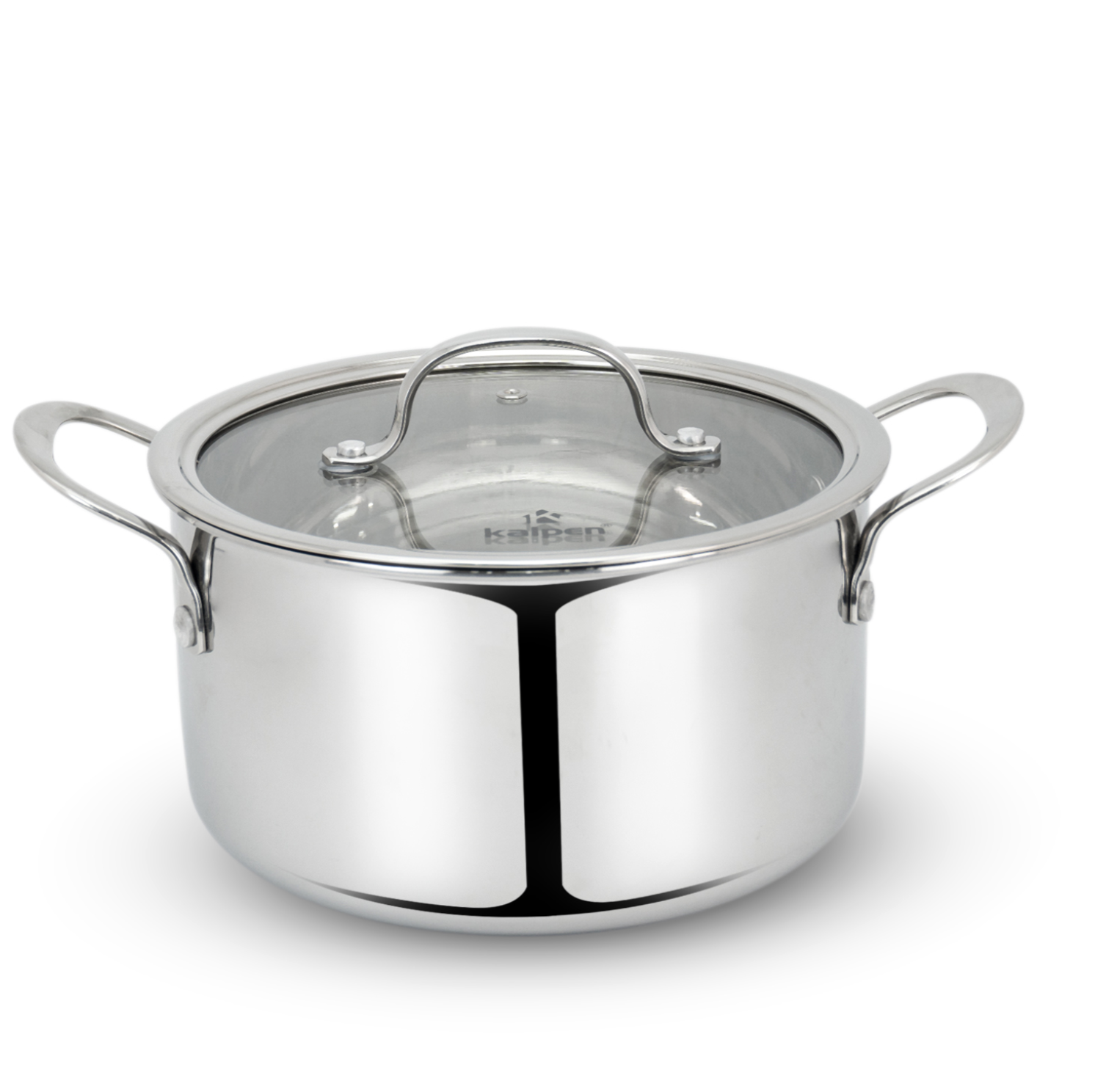 Bộ nồi chảo 4 món Inox 304 liền khối Kalpen Kampfer KF2