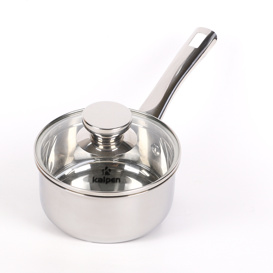BỘ NỒI CHẢO 2 MÓN INOX 304 LIỀN KHỐI KALPEN BABY BB14