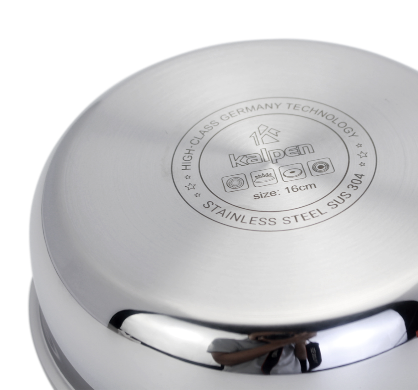Chảo Inox 304 liền khối Kalpen Kazler OZ24-01