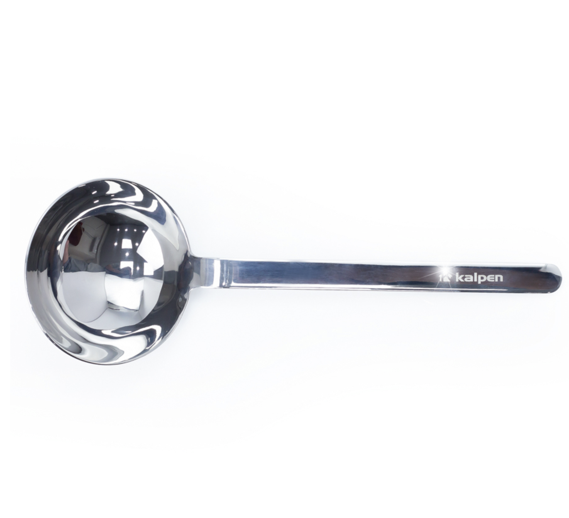 Muôi canh Inox 304 cán dài nguyên khối Kalpen MCD