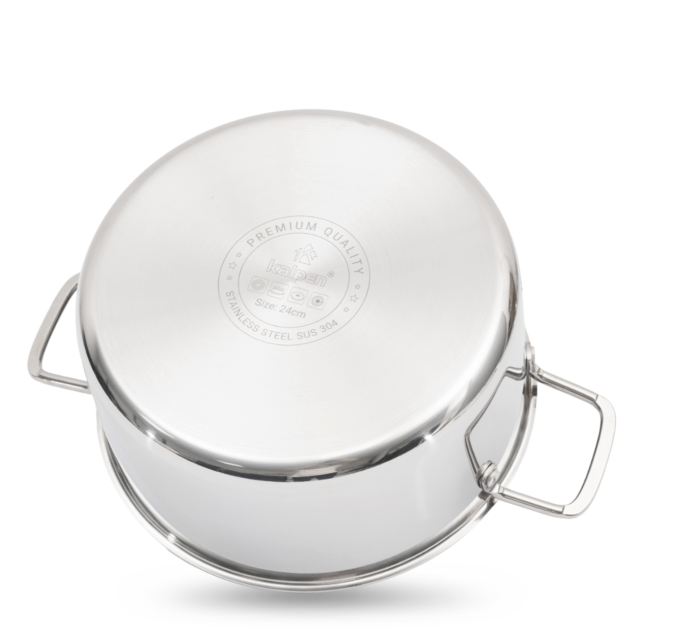 Bộ 3 nồi Inox 304 liền khối Kalpen Schritt SC1 16-20-24cm