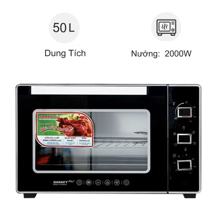 Lò Nướng Sanaky VH-5099N2D