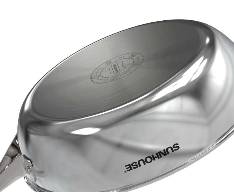 Bộ nồi inox Sunhouse SHG808