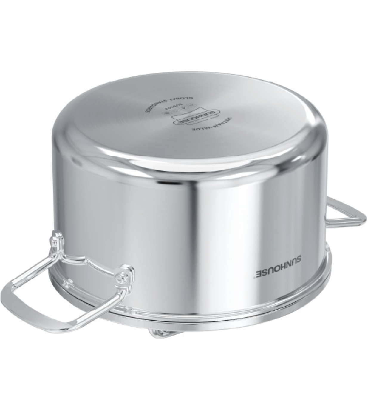 Bộ nồi inox Sunhouse Healthy SHG811
