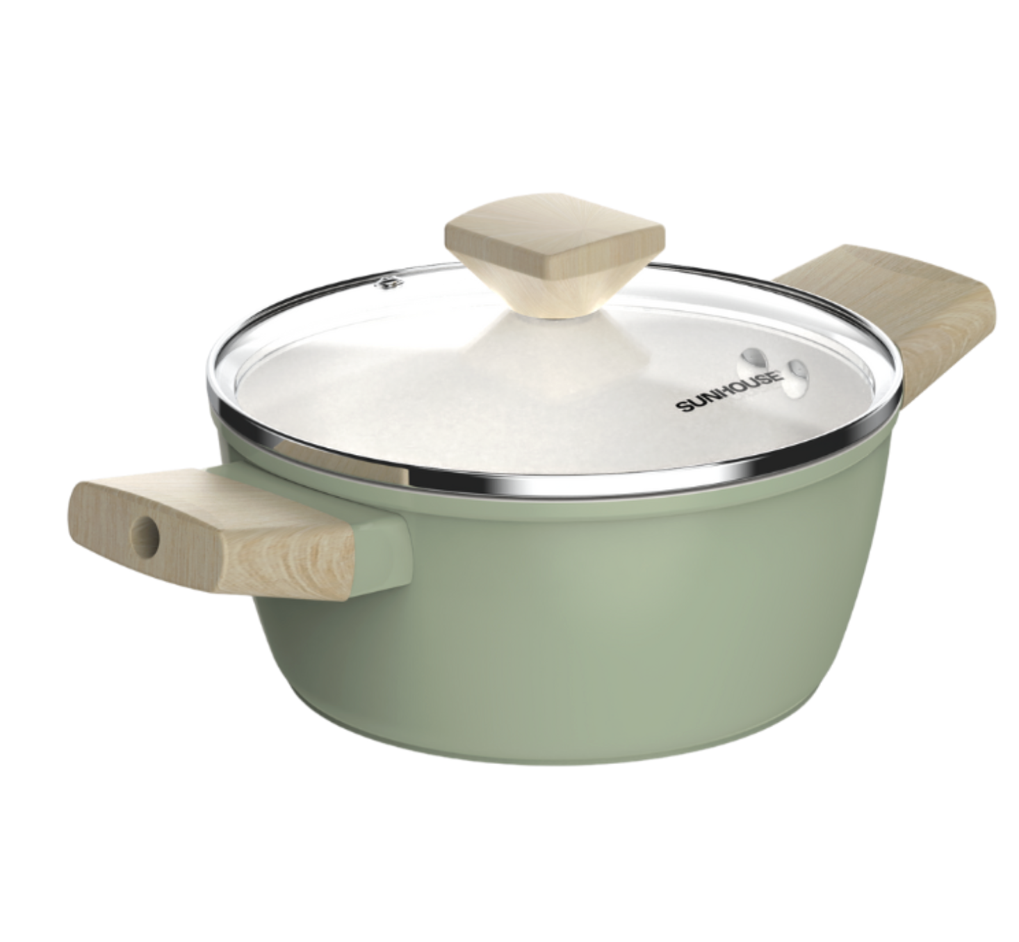 Bộ nồi phủ sứ Sunhouse Healthy SHG7979MT2