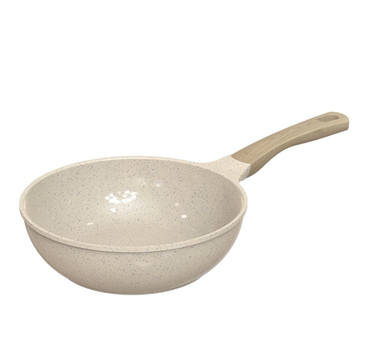 Chảo phủ sứ an toàn đáy từ Sunhouse Healthy SBDS24MC