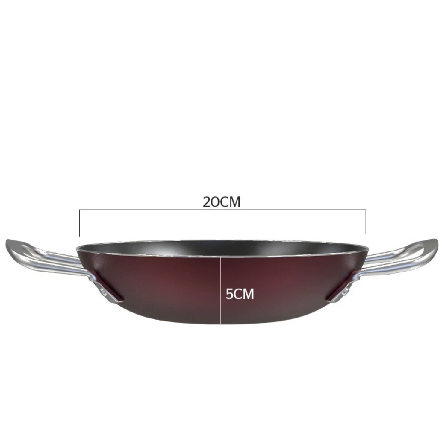 Chảo nhôm không từ Sunhouse SHG1220R