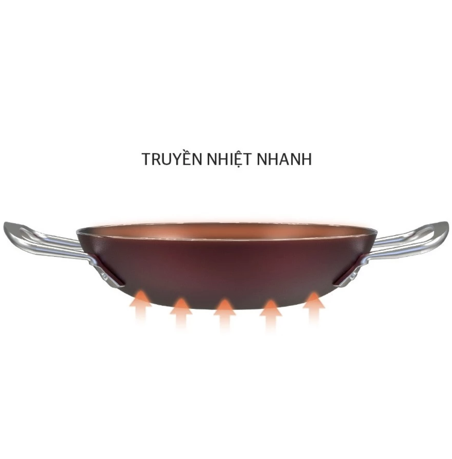 Chảo bầu chống dính Sunhouse SHG1226R