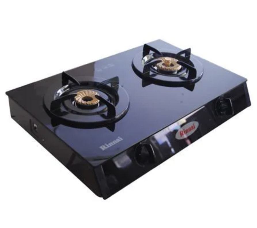 Bếp gas đôi Rinnai RV-7Double Glass(B)