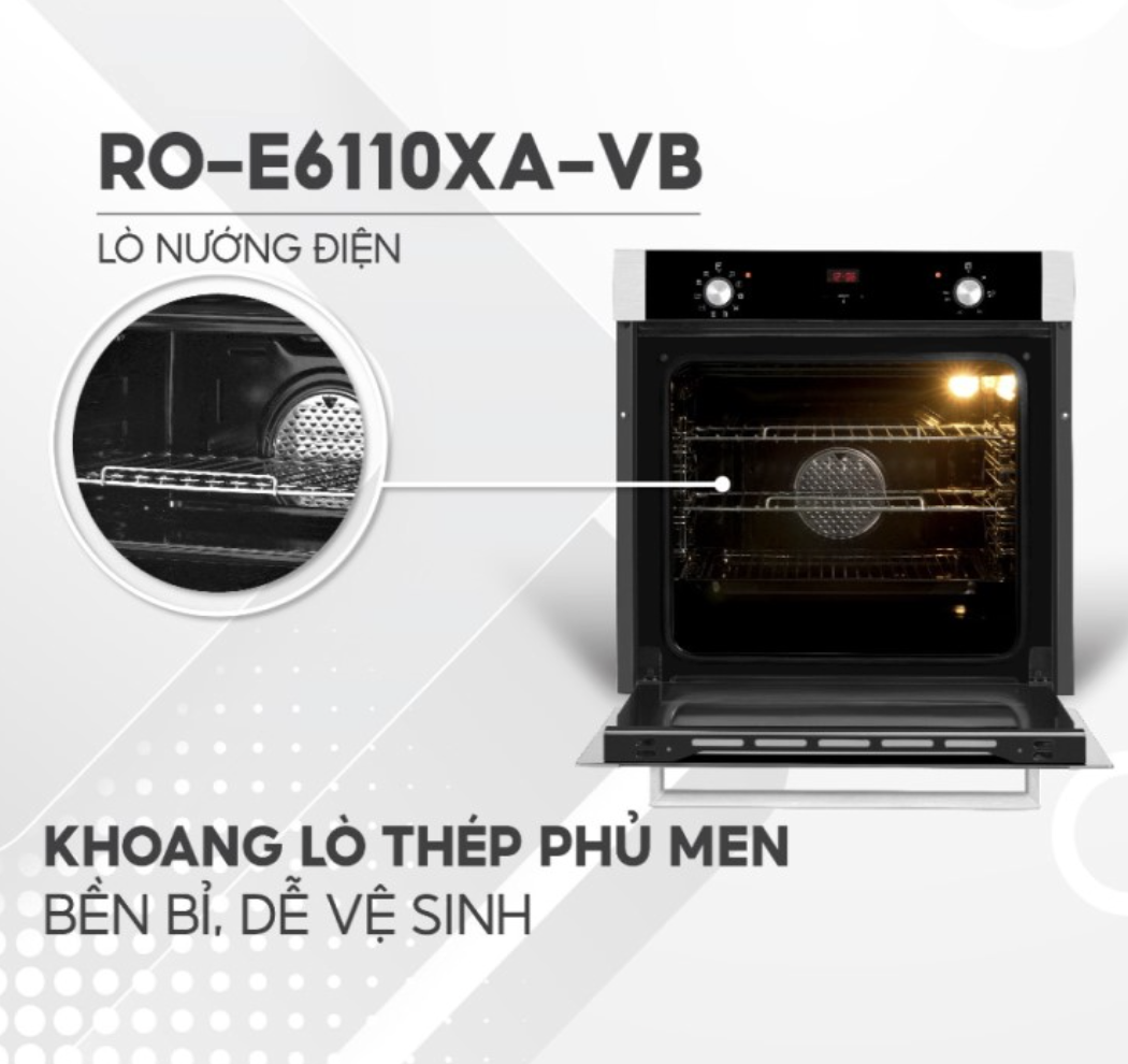 Lò nướng âm tủ Rinnai RO-E6110XA-VB